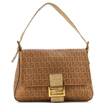 Fendi Mama Forever Bag Zucchino Coated Canvas