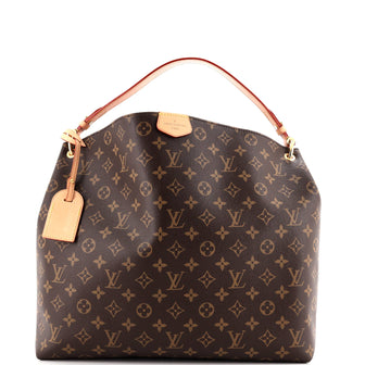 Louis Vuitton Graceful Handbag Monogram Canvas MM