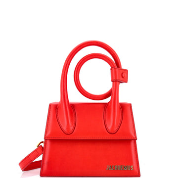 Jacquemus Le Chiquito Noeud Bag Leather