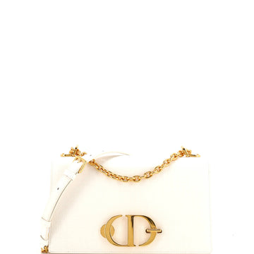 Christian Dior 30 Montaigne Chain Flap Bag Micro Cannage Calfskin