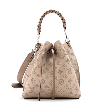 Louis Vuitton Muria Bucket Bag Mahina Leather