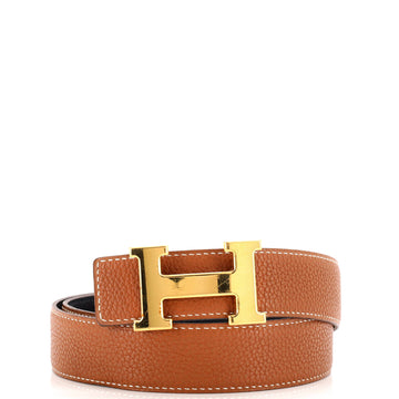 Hermes Constance Reversible Belt Leather Medium