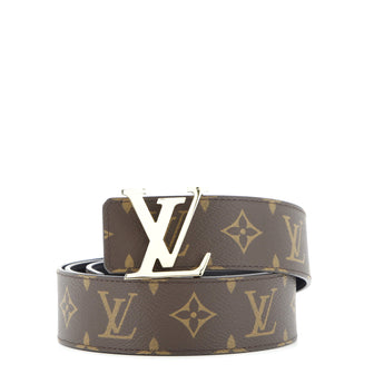 Louis Vuitton LV Initiales Belt Monogram Canvas Thin