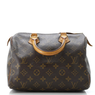 Louis Vuitton Speedy Handbag Monogram Canvas 25