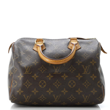 Louis Vuitton Speedy Handbag Monogram Canvas 25