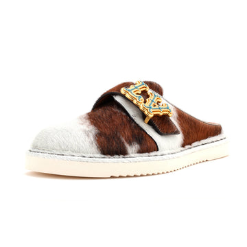 Louis Vuitton Men's LV Easy Mules Printed Pony Hair