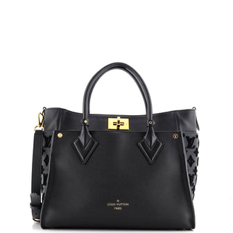 Louis Vuitton On My Side Tote Monogram Tuffetage Leather MM