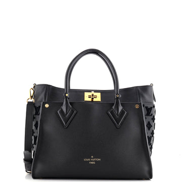 Louis Vuitton On My Side Tote Monogram Tuffetage Leather MM