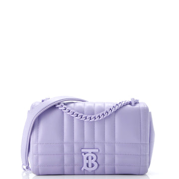 Burberry Lola Shoulder Bag Quilted Lambskin Small