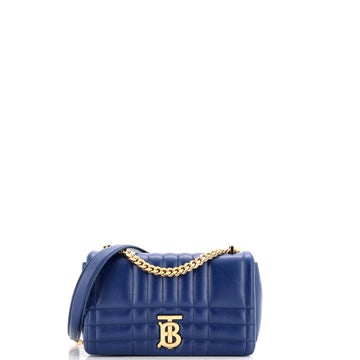 Burberry Lola Shoulder Bag Quilted Lambskin Small