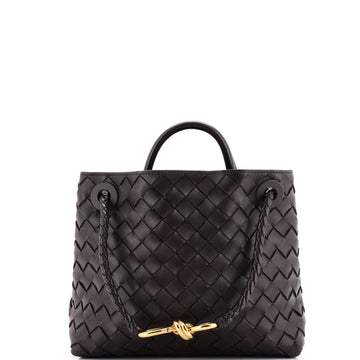 Bottega Veneta Andiamo Top Handle Bag Intrecciato Nappa Small