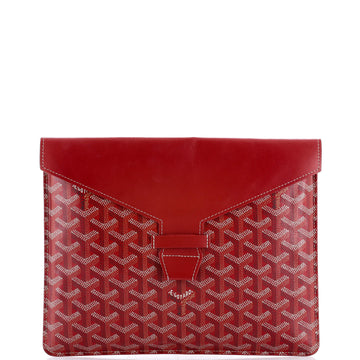 Goyard Camondo Horizontal Clutch II Coated Canvas MM