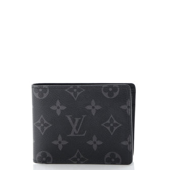 Louis Vuitton Multiple Wallet Monogram Eclipse Canvas