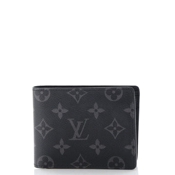 Louis Vuitton Multiple Wallet Monogram Eclipse Canvas