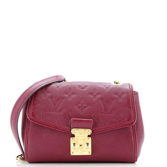 Louis Vuitton Saint Germain Handbag Monogram Empreinte Leather BB