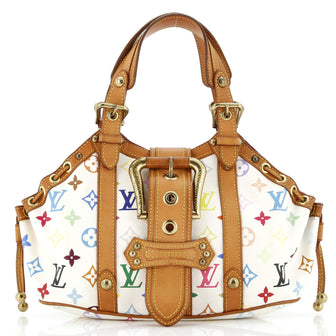 Louis Vuitton Theda Handbag Monogram Multicolor GM