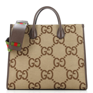 Gucci Convertible Tote Jumbo GG Canvas Large