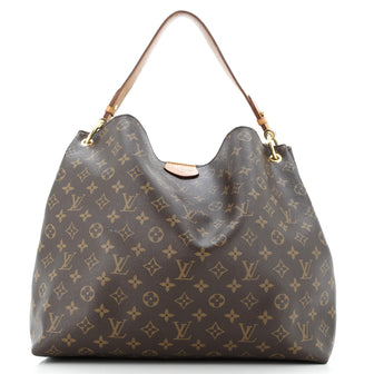 Louis Vuitton Graceful Handbag Monogram Canvas MM