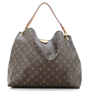 Louis Vuitton Graceful Handbag Monogram Canvas MM