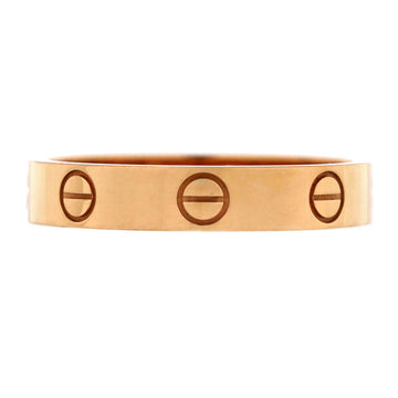 Cartier Love Wedding Band Ring 18K Rose Gold