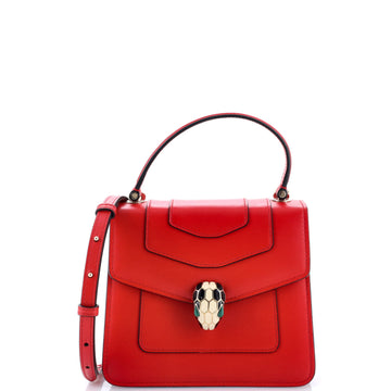 Bvlgari Serpenti Forever Top Handle Bag Leather Small