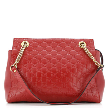 Gucci Soft Signature Shoulder Bag Guccissima Leather Medium