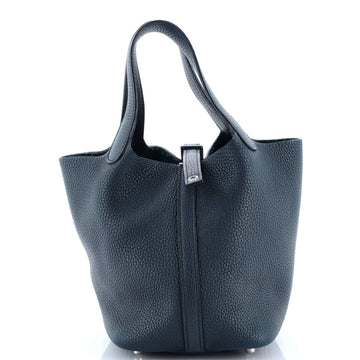 Hermes Picotin Lock Bag Clemence PM