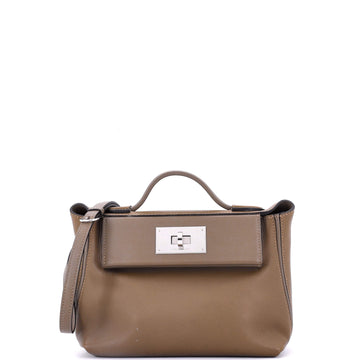 Hermes 24/24 Bag Evercolor with Swift 21