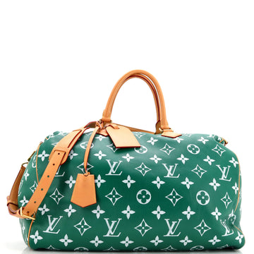 Louis Vuitton Speedy P9 Bandouliere Bag Monogram Leather 50