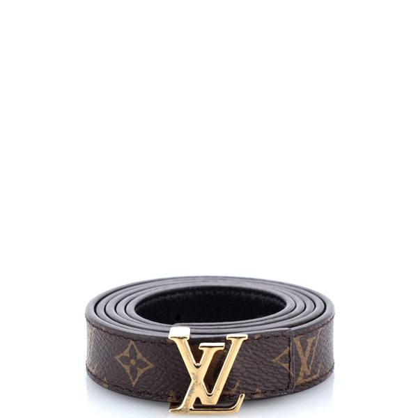 Louis Vuitton LV Initiales Reversible Belt Monogram Canvas  display picture 1