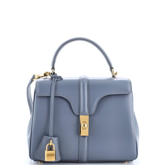 Celine 16 Top Handle Bag Smooth Calfskin Small