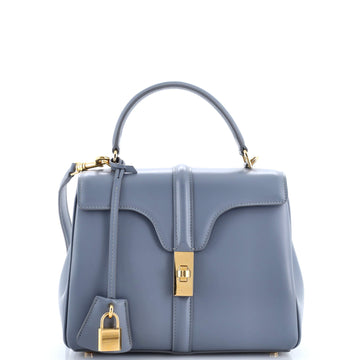 Celine 16 Top Handle Bag Smooth Calfskin Small