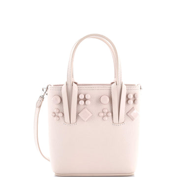 Christian Louboutin Cabata Tote Studded Leather Mini