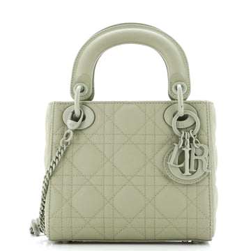 Christian Dior Ultra Matte Lady Dior Chain Bag Cannage Quilt Calfskin Mini