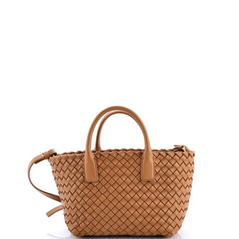 Bottega Veneta Cabat Tote Intrecciato Nappa Mini