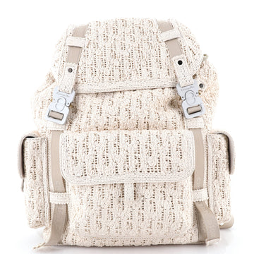 Christian Dior Hit the Road Backpack Crochet