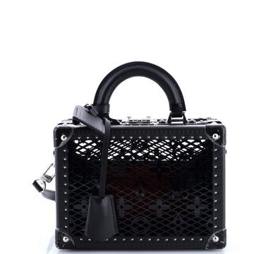 Louis Vuitton Petite Valise Handbag Monogram Lace Leather