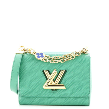 Louis Vuitton Limited Edition Flower Jewels Twist Handbag Epi Leather PM