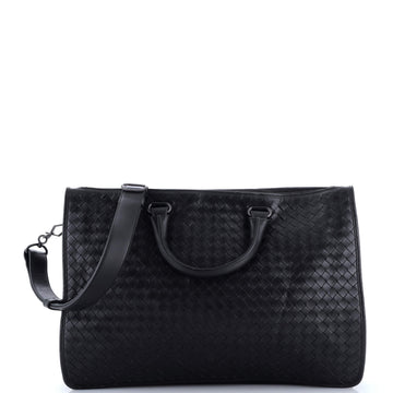 Bottega Veneta Convertible Zip Briefcase Intrecciato Nappa Large