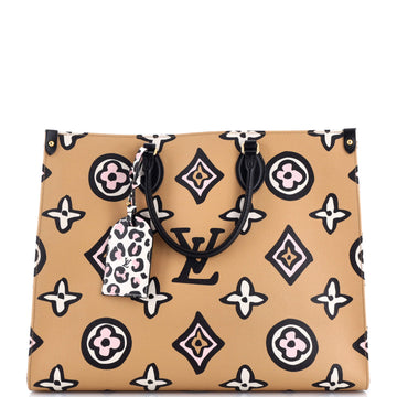 Louis Vuitton OnTheGo Tote Wild at Heart Monogram Giant GM