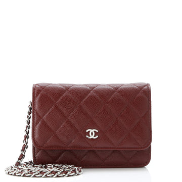 Chanel Wallet on Chain Quilted Caviar Mini