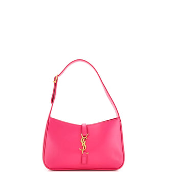 Saint Laurent Le 5 a 7 Hobo Leather Small
