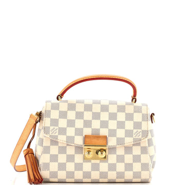 Louis Vuitton Croisette Handbag Damier