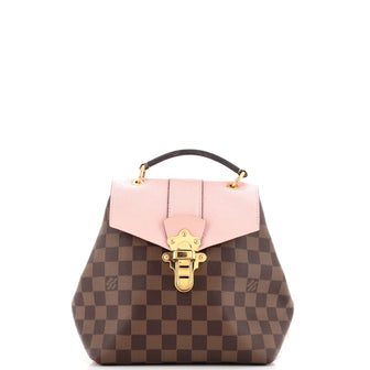 Louis Vuitton Clapton Backpack Damier and Leather