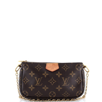 Louis Vuitton Multi Pochette Accessoires Pouch Monogram Canvas Small