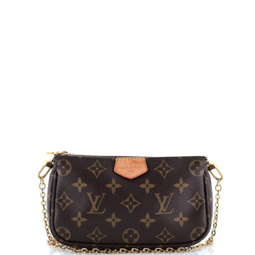 Louis Vuitton Multi Pochette Accessoires Pouch Monogram Canvas Small