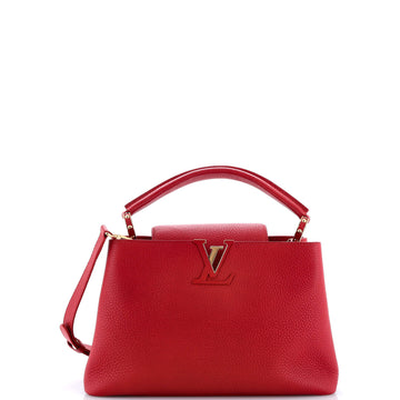 Louis Vuitton Capucines Bag Leather PM