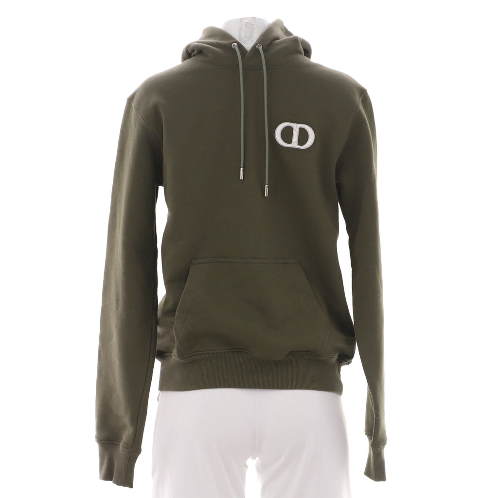 ブ*ク様 DIOR パーカー フーディ グリーン CDロゴ Dior CD Icon Light Green Hoodie | 113J698A0531_C670