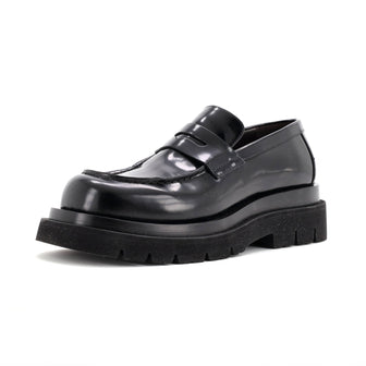 Bottega Veneta Women's Monsieur Platform Loafers Patent