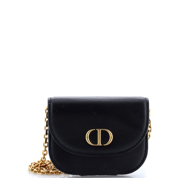 Christian Dior 30 Montaigne Removable Pouch Leather